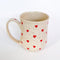 Red Hearts Mug