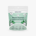 Naturebee Shower Steamers packaging on a white background