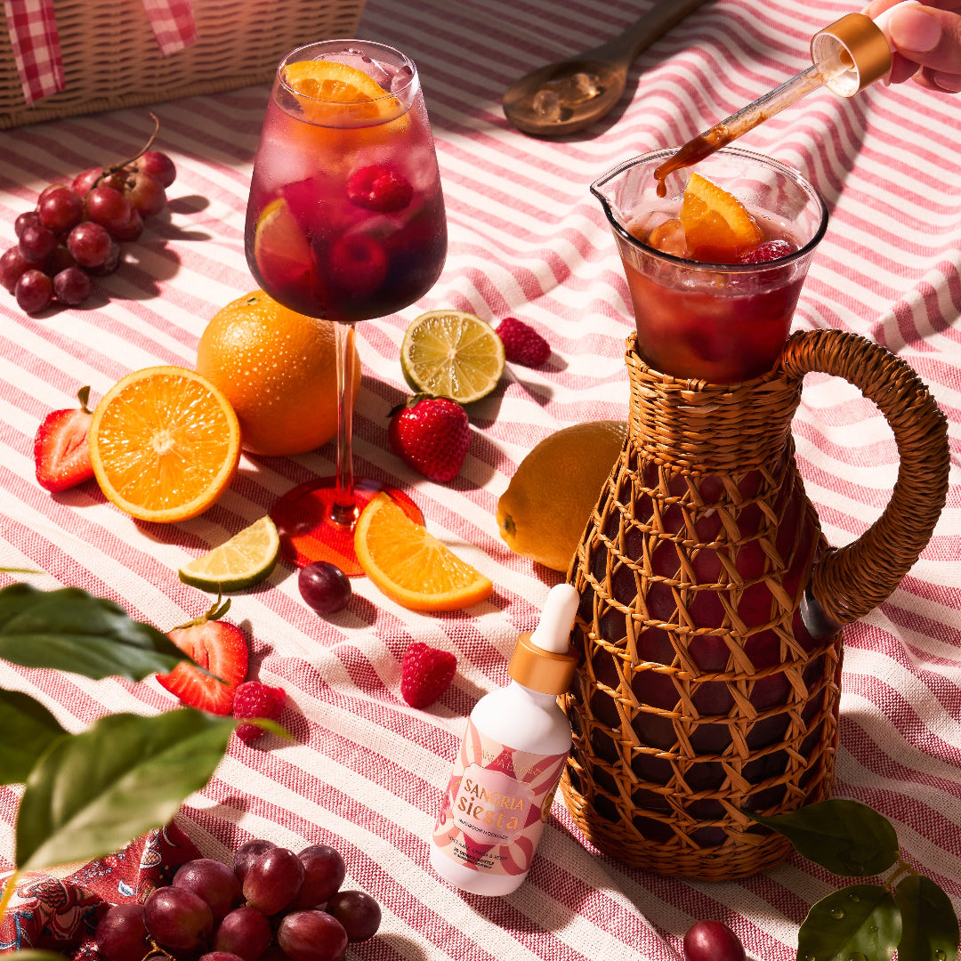 Sangria Mushroom Mocktail