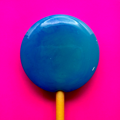 Sour Blue Raspberry Lollipop