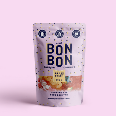 Sour Cocktail Gummy Candies