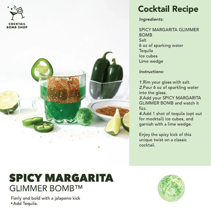 Spicy Margarita Cocktail Bomb