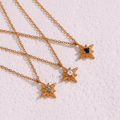 Octagram Star Necklace