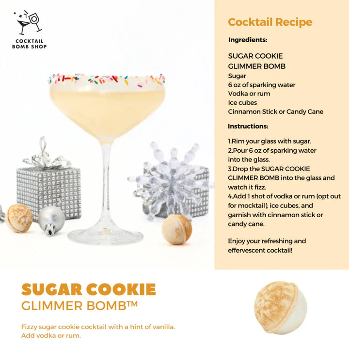 Sugar Cookie Cocktail Bomb