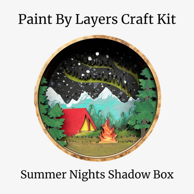Summer Nights Shadow Box Kit