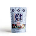 Packaging of Bon Bon gummies with a light blue background
