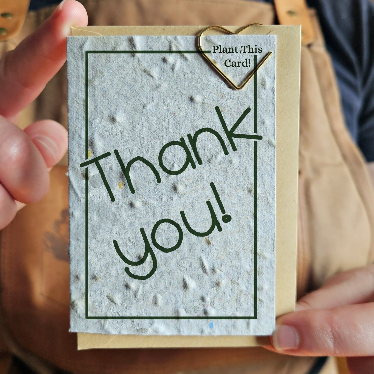 Thank You Mini Plantable Card