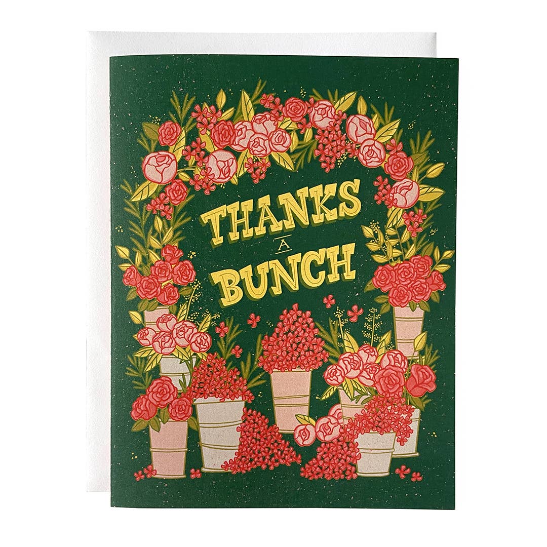 Thanks a Bunch Thank You Card