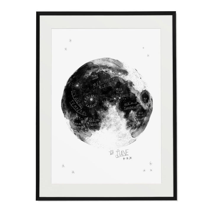 The Moon Art Print