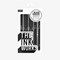 A package of five black markers in assorted sizes. The package is white with the brand name 