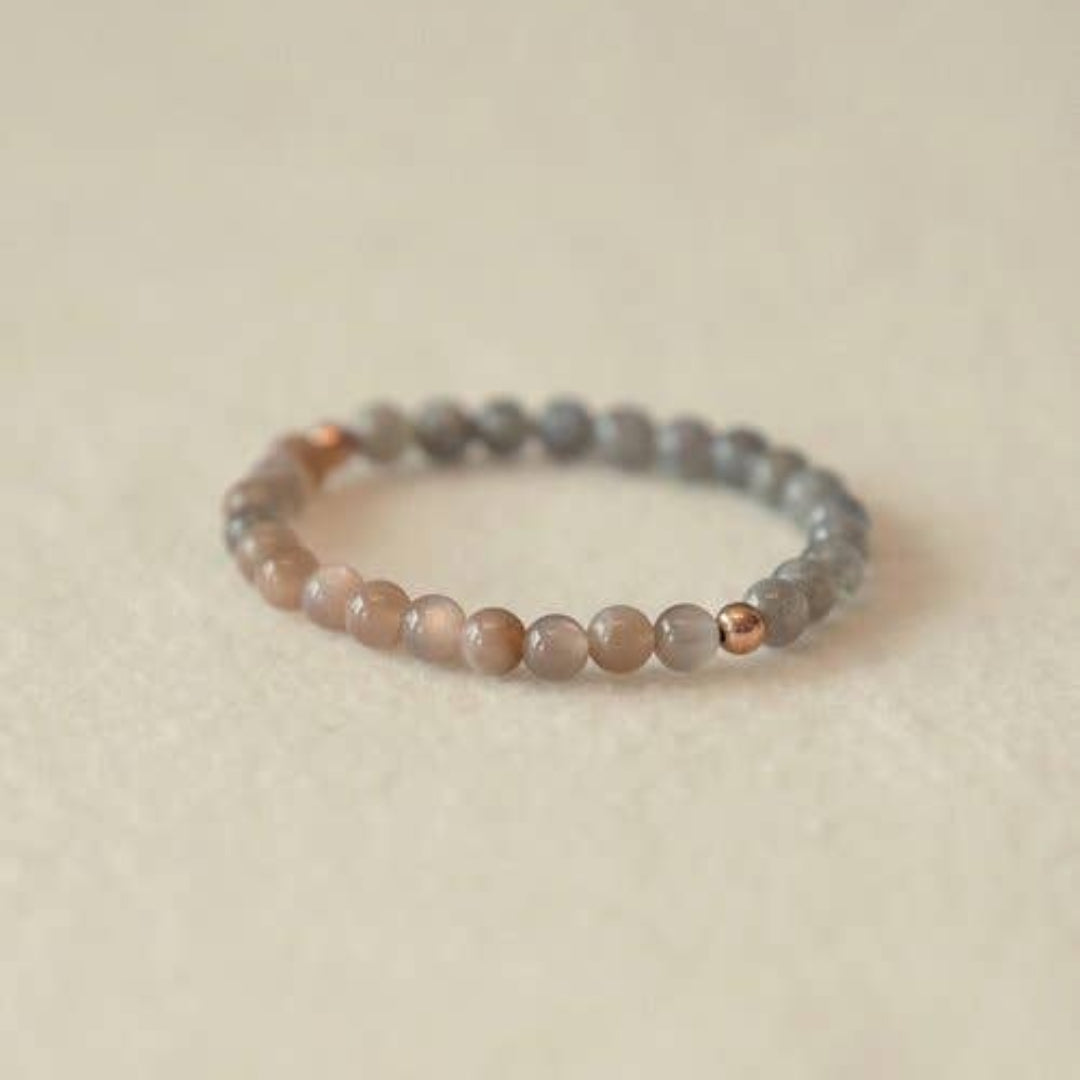 Transformation Labradorite & Moonstone Gemstone Bracelet