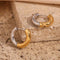 Two Tone Hoops