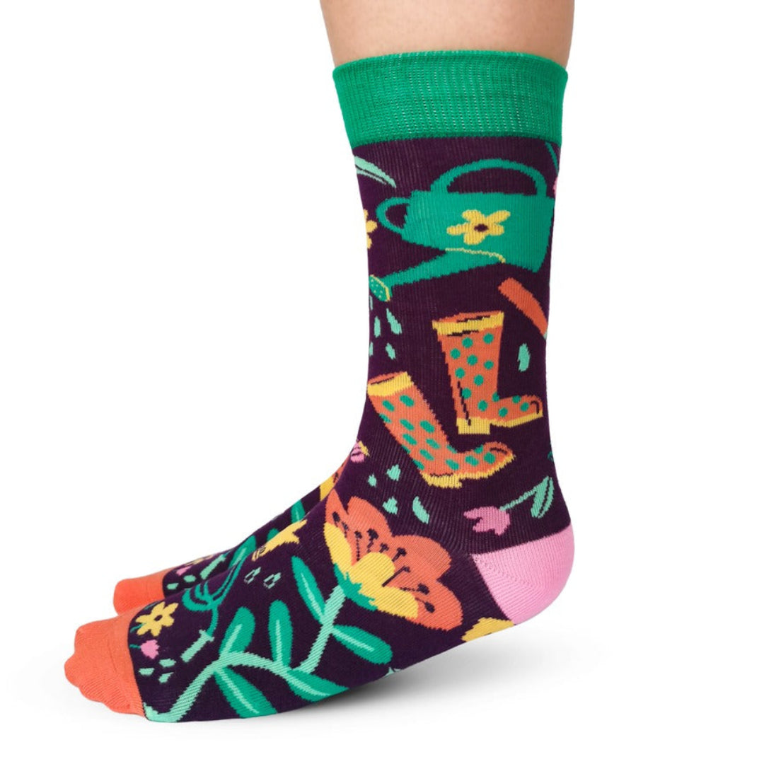 Green Thumb Womens Socks