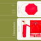 Red Eco-friendly Compact Umbrella