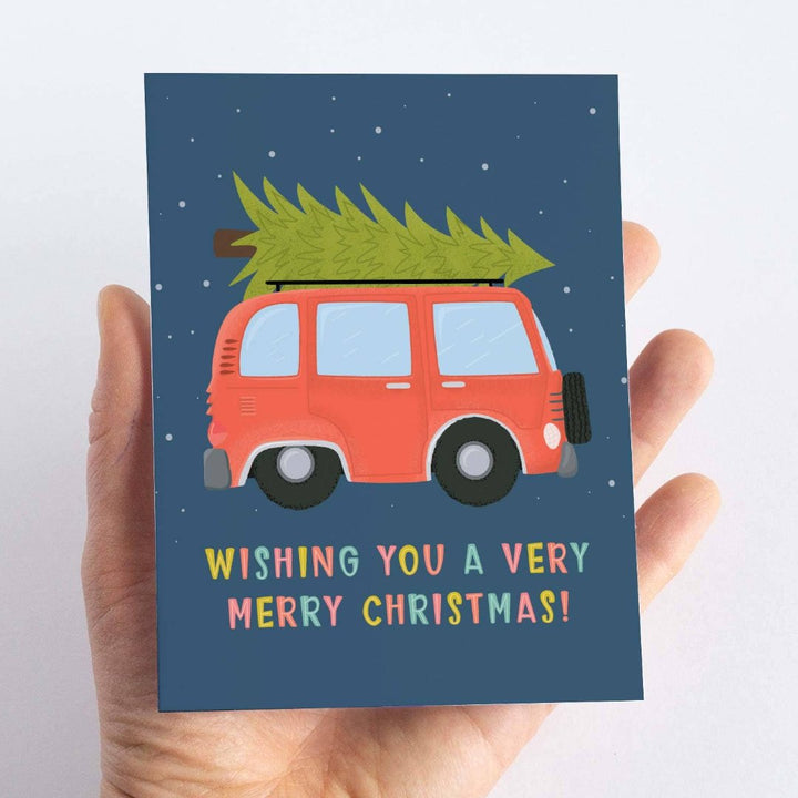 Very Merry Christmas Holiday Card