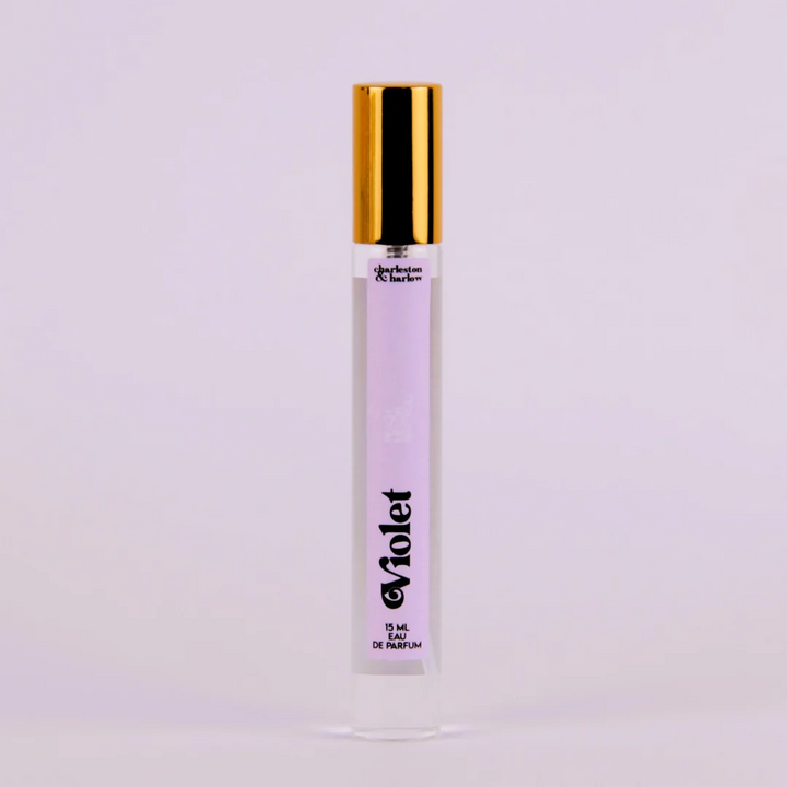 A bottle of Charleston & Harlow perfume named 