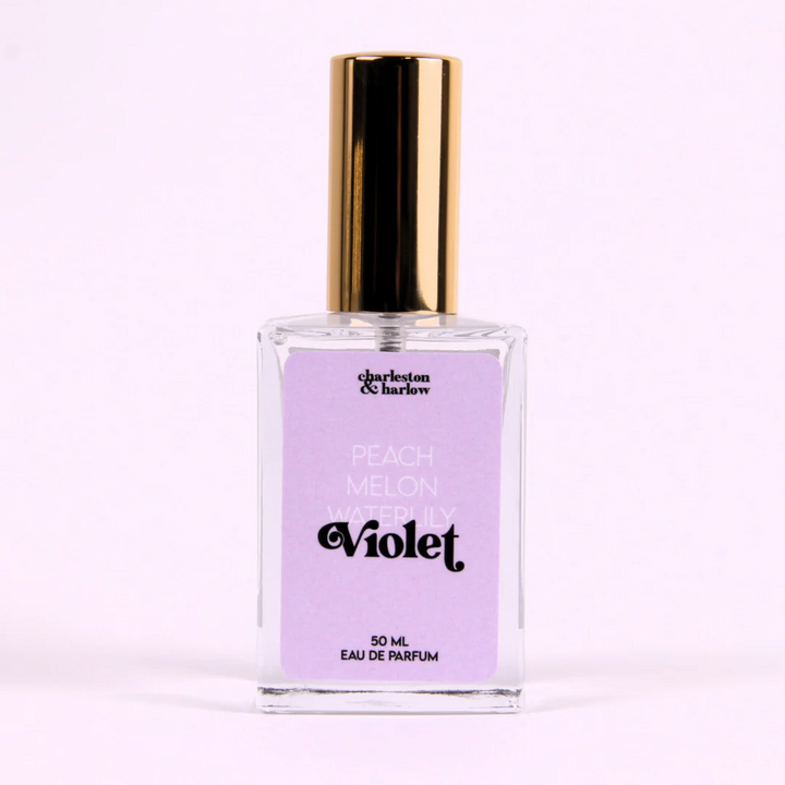 A bottle of Charleston & Harlow perfume named 