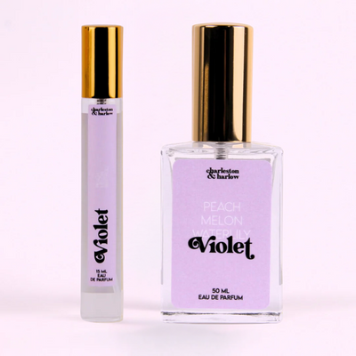 A bottle of Charleston & Harlow perfume named 