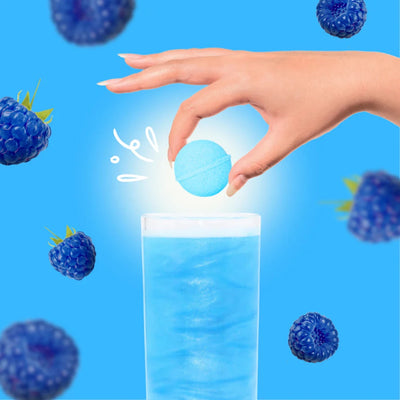 Blue Raspberry Cocktail Bomb
