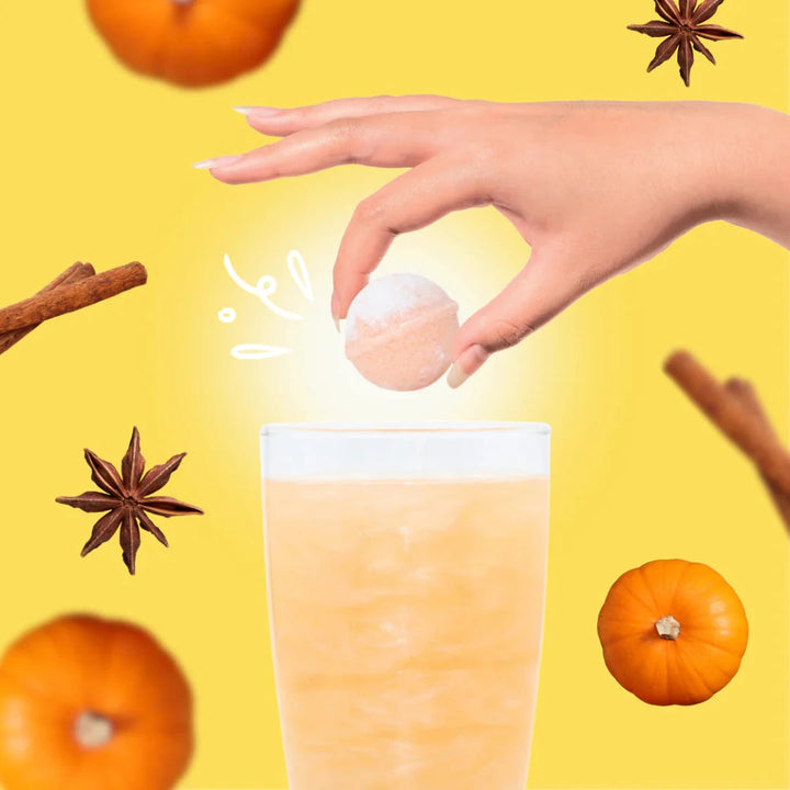 Pumpkin Spice Cocktail Bomb