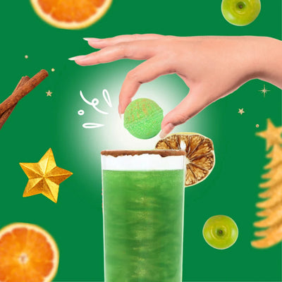 Spiced Apple Cocktail Bomb
