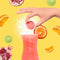 Tequila Sunrise Cocktail Bomb