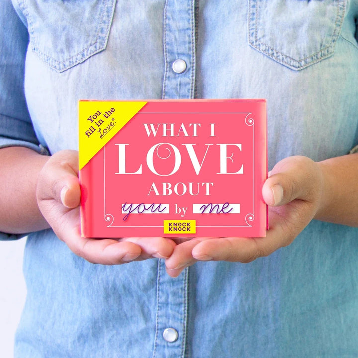 A pink book titled 