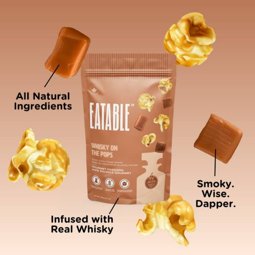 Whisky on the Pops Gourmet Popcorn