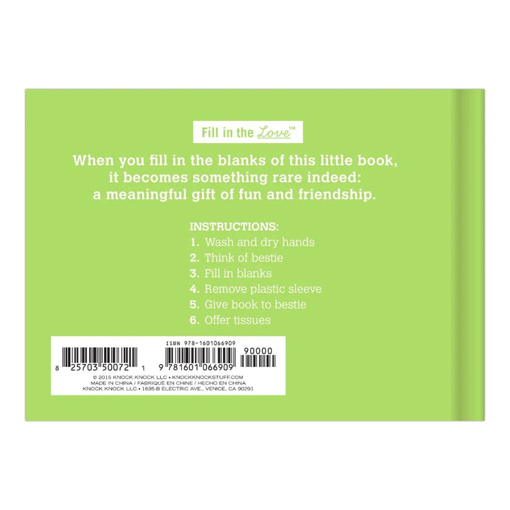 A green book titled 