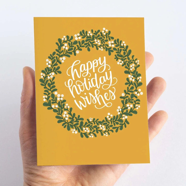 Wreath Holiday Card