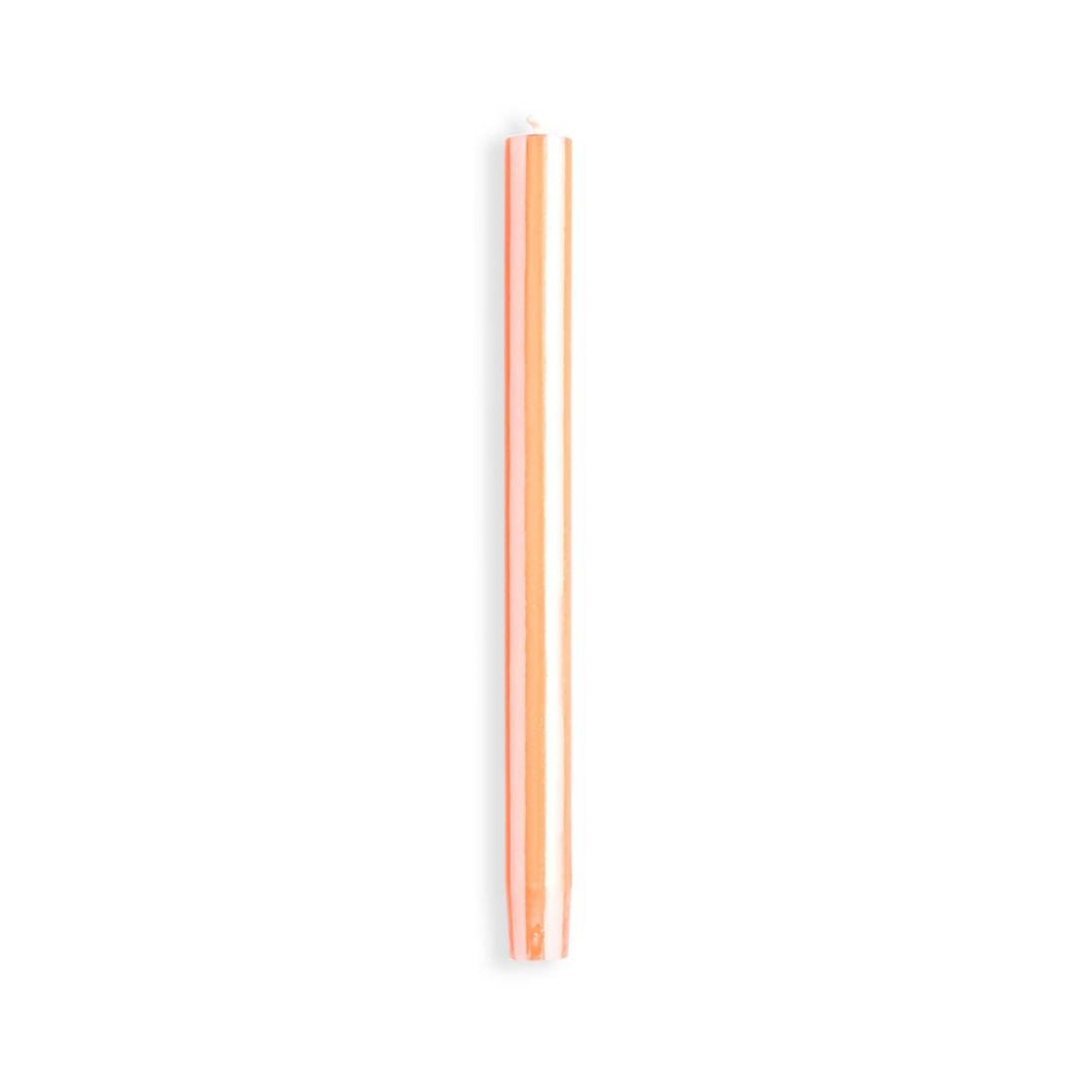 Striped Dinner Candle