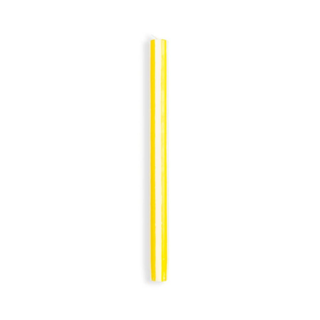 Striped Dinner Candle