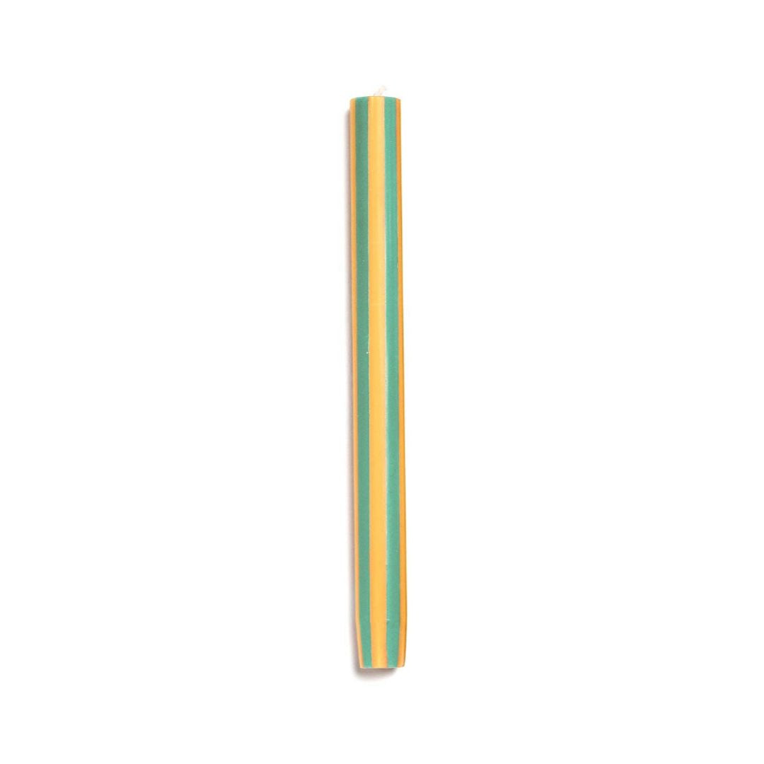 Striped Dinner Candle