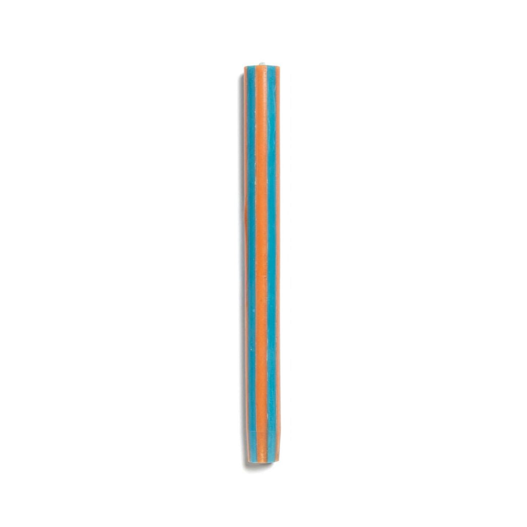 Striped Dinner Candle