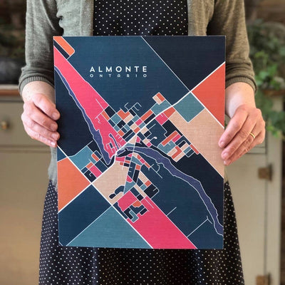 Almonte Map Print