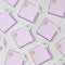 A bunch of It's Okay To Have Bad Days Sticker, a white sticker with a purple post it reading 