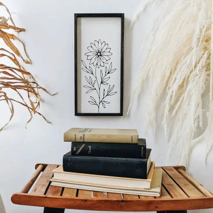Sunflower Wood Sign
