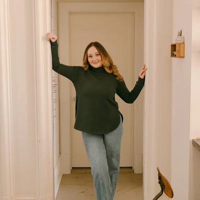 Classic Dusk Sweater | Pine