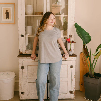 Janis Tee | Heather Grey