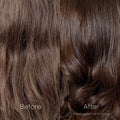 Everist shampoo and conditioner travel duo before and after