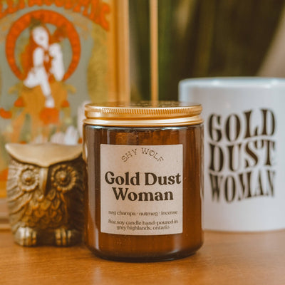 Gold Dust Woman Candle