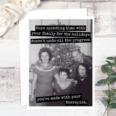 Time With Your Family Holiday Card