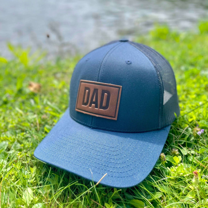 Dad Leather Patch Hat