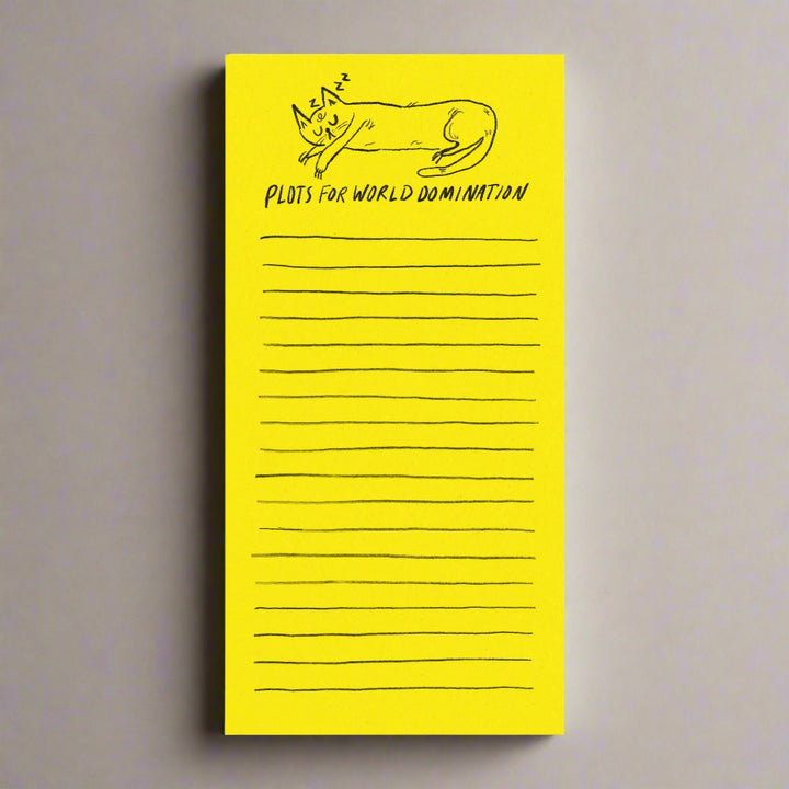 World Domination Notepad