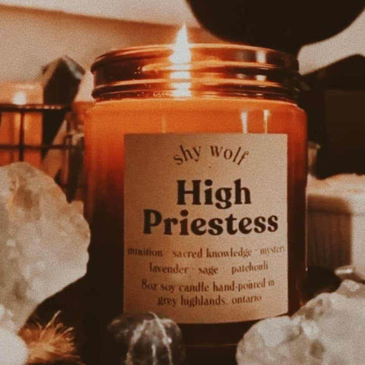 High Priestess Candle