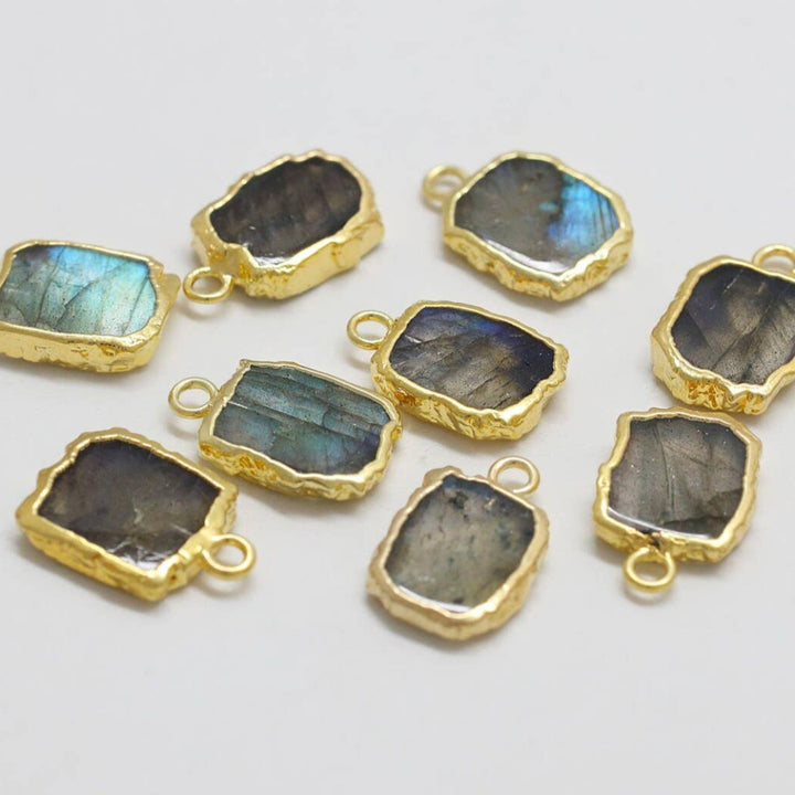 Labradorite Gold Necklace
