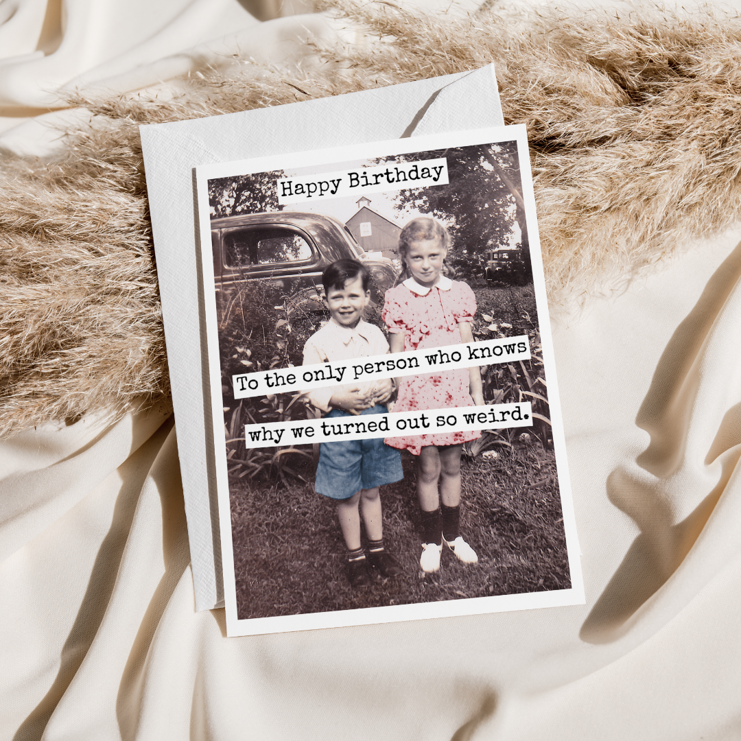 Person Who Knows Why Birthday Card
