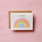 Little Rainbow Baby Card
