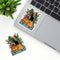 Plant Lover Cat Vinyl Sticker