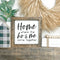 Ho & Me Come Together Wood Sign